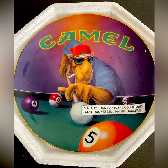 NIB JOE CAMEL COLLECTOR’S PLATE. - Picture 1 of 8